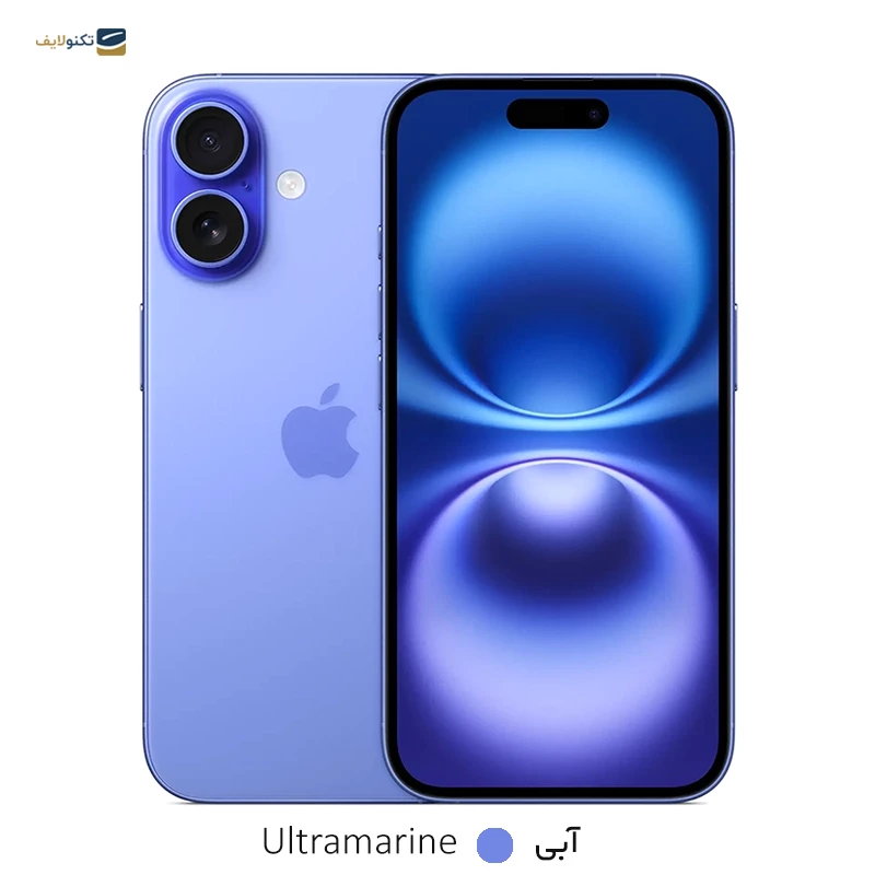 HOME 136 گوشی موبایل اپل مدل iPhone 16 CH/A ظرفیت 128 گیگابایت رم 8 گیگابایت رجیستر شده