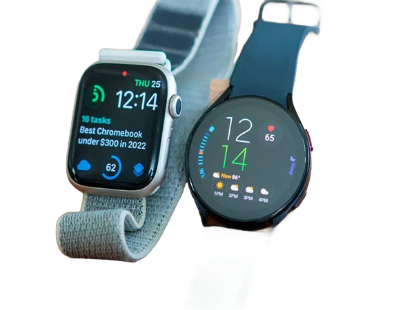 بنر فروش ساعت های هوشمند appel و samsung با تخفیف در تهران